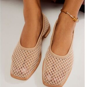 Free People Coastline Mesh Flats